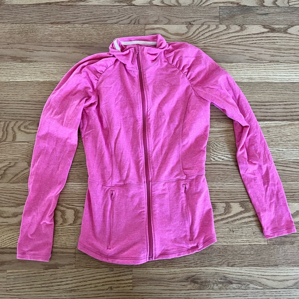 Luxletic Weekender Hot Pink Jacket - Picture 3 of 5